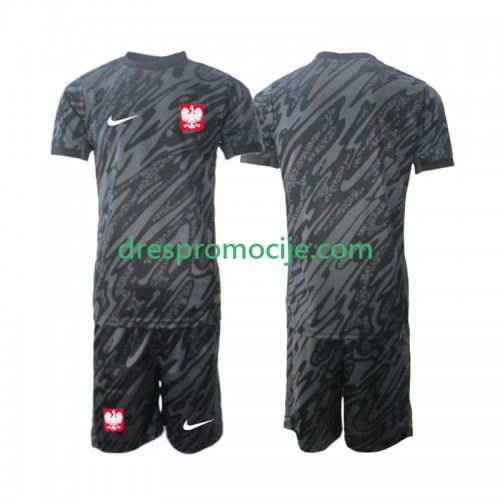 Poljska Dres Golmanski Dječji Gostujući 2024 Kratkih Rukava Poljska Dres Golmanski Dječji Gostujući 2024 Kratkih Rukava